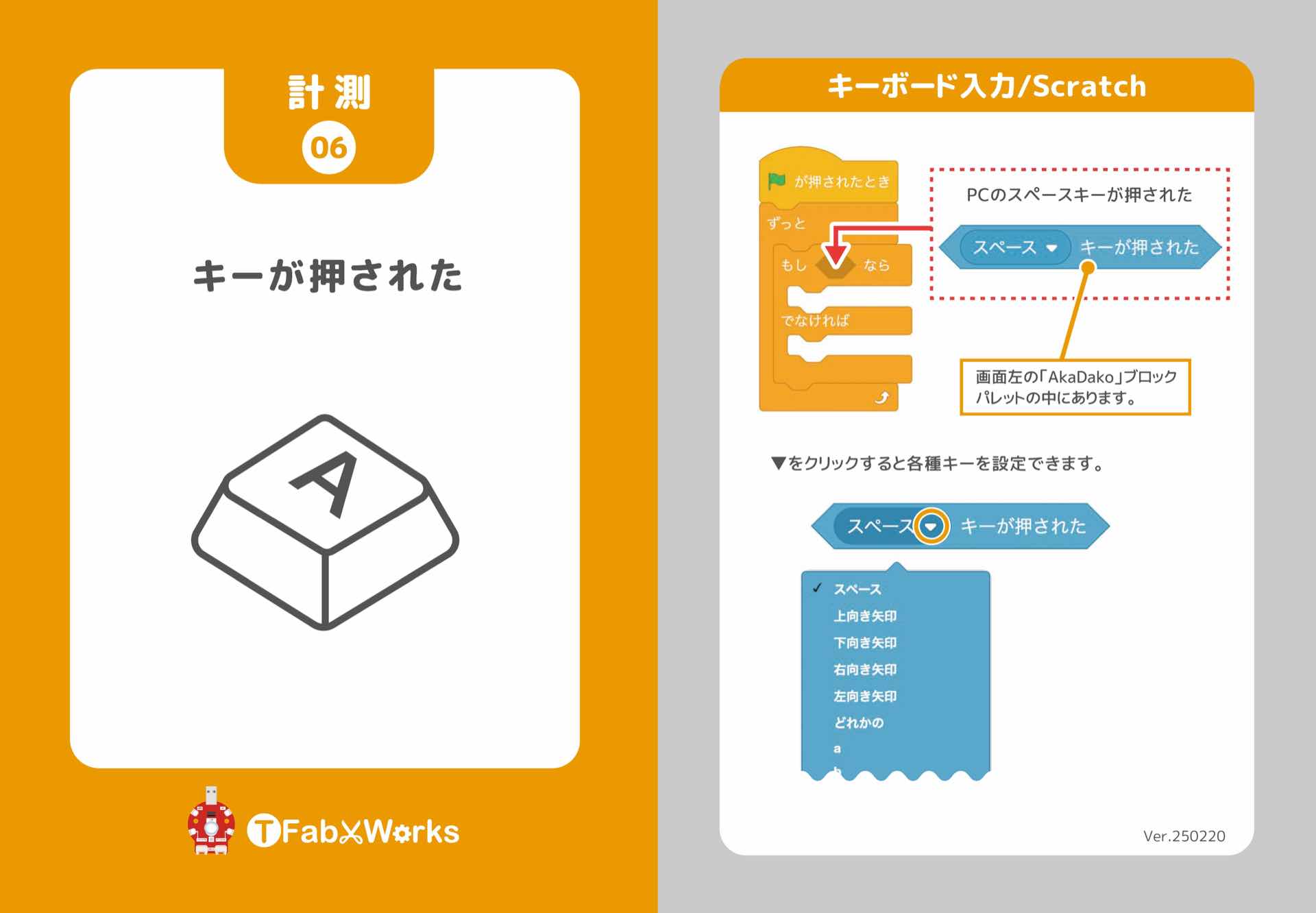 課題解決プログラミングカード（タコラッチ・ミニ TFW-TM1）