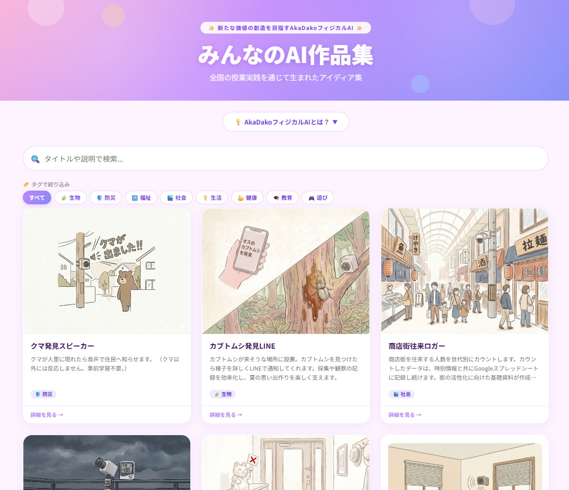 みんなのAI作品集
