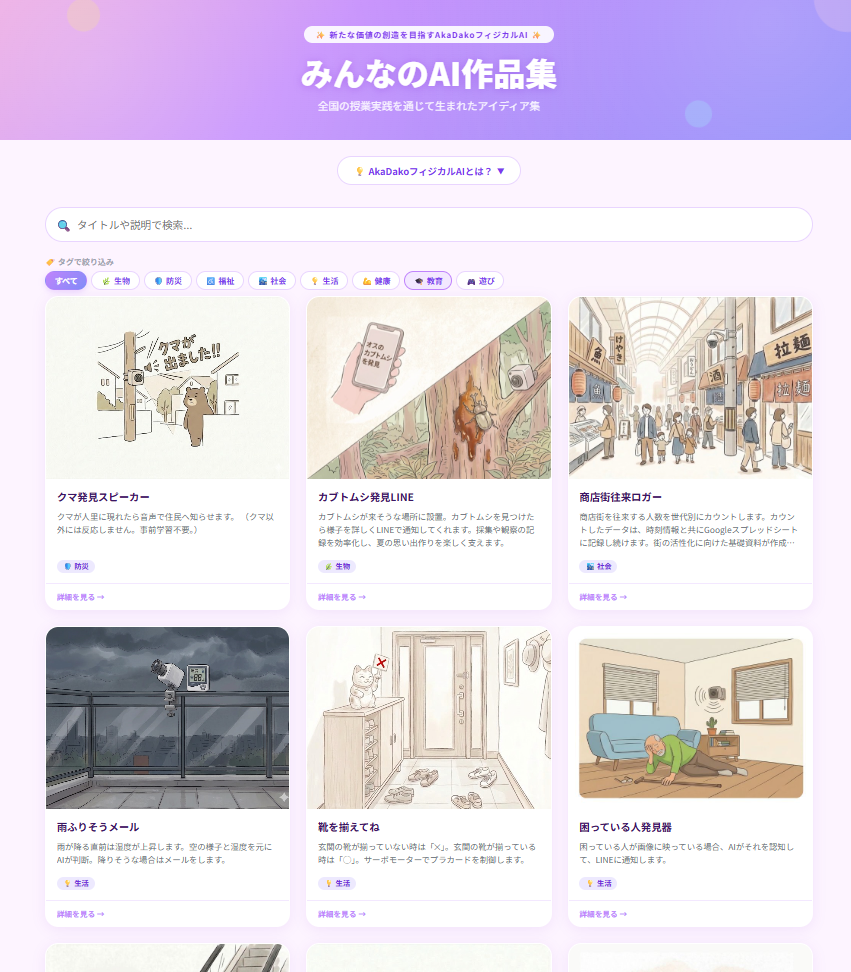 みんなのAI作品集